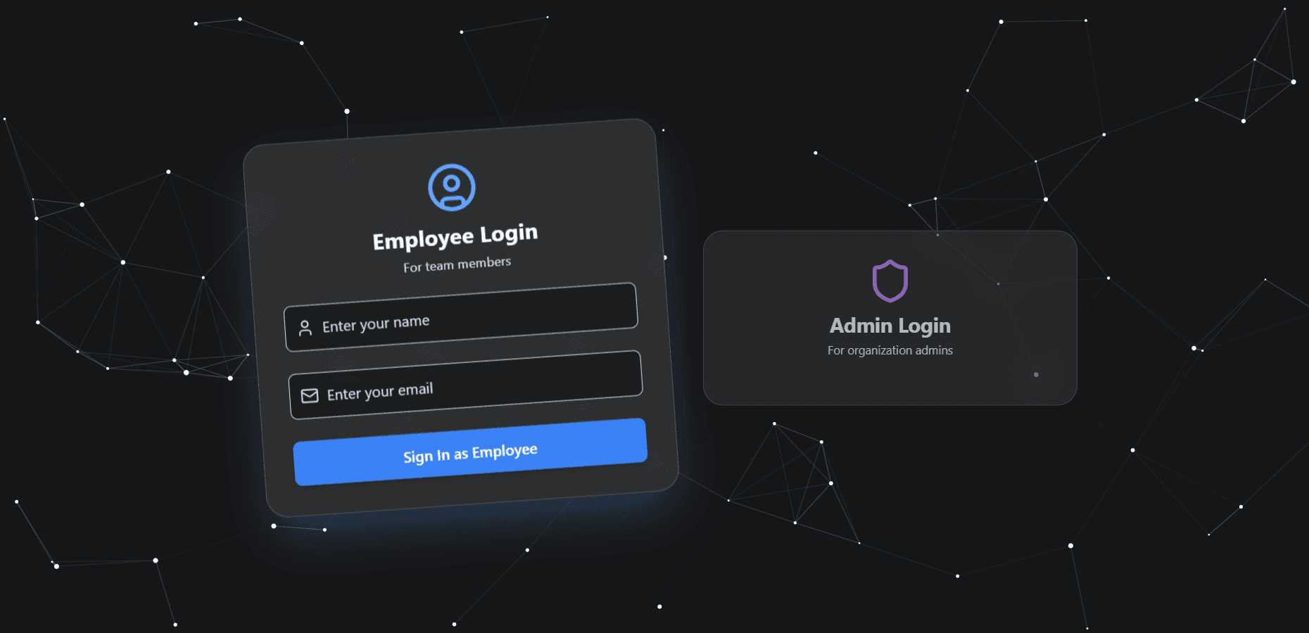 Employee Task Management project screenshot